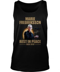 Marie Fredriksson Rest In Peace 1958 2019 Signature Tank Top SFA