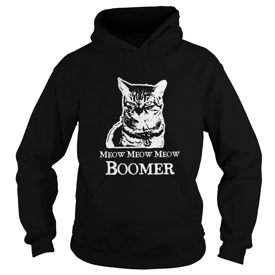 Meow Meow Meow Boomer Hoodie SFA