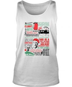 National Lampoon’s Christmas Vacation Movie Quote Mashup Tank Top SFA