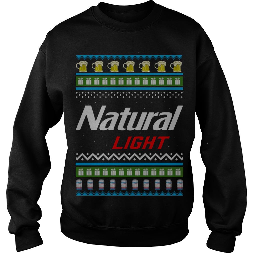 Natural Light Christmas Sweatshirt SFA