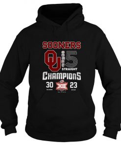 Oklahoma Sooners 5 Straight Champions Hoodie SFA