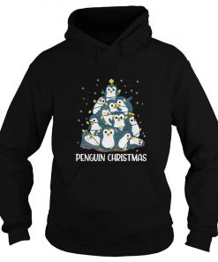 Penguin Christmas Tree Hoodie SFA