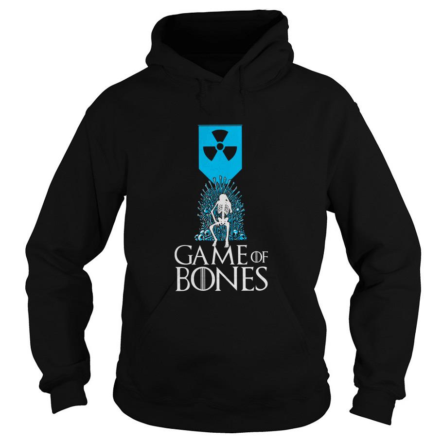 Radioactive Symbol Skeleton Game Of Bones Hoodie SFA