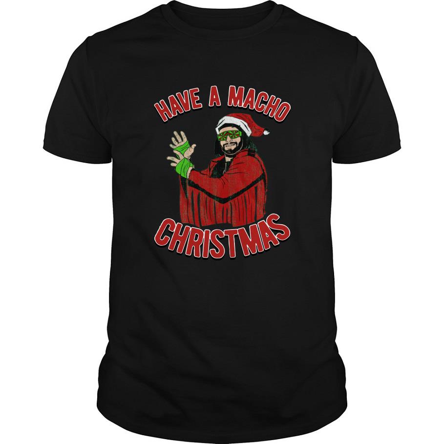 Randy Savage Have A Macho Christmas T Shirt SFA