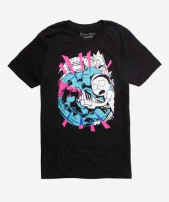 Rick And Morty Turquoise T-Shirt SFA