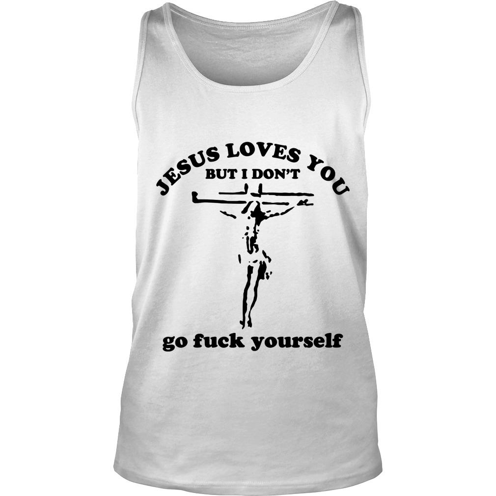 Rob Zombie Jesus Loves You But I Don’t Go Fuck Yourself Tank Top SFA