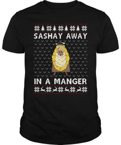 Rupaul Sashay Away In A Manger Ugly Christmas T Shirt SFA