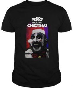 Santa Captain Spaulding Merry Fucking Christmas T Shirt SFA