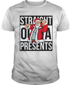 Santa Claus Straight Outta Presents T Shirt SFA