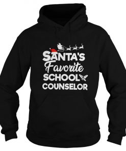 Santa’s Favorite School Counselor Hoodie SFA