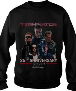 Terminator 35th Anniversary 1984 2019 Signature Sweatshirt SFA