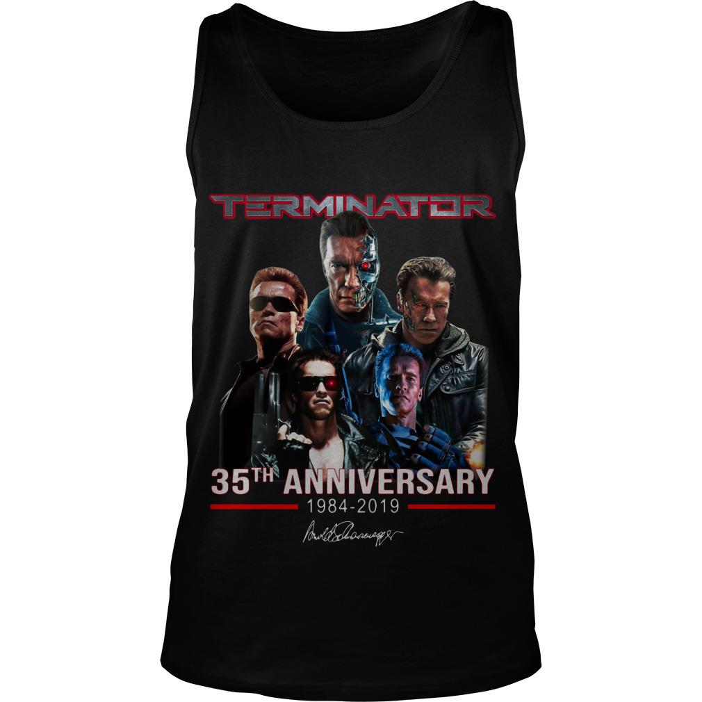 Terminator 35th Anniversary 1984 2019 Signature Tank Top SFA
