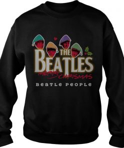 The Beatles Merry Christmas Beatle People Sweatshirt SFA