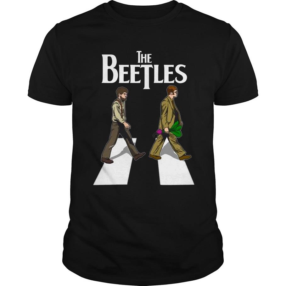 The Beetles Walking Across Abbey Road T Shirt SFA