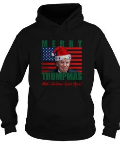 Trump Merry Trumpmas Make Christmas Great Again Hoodie SFA