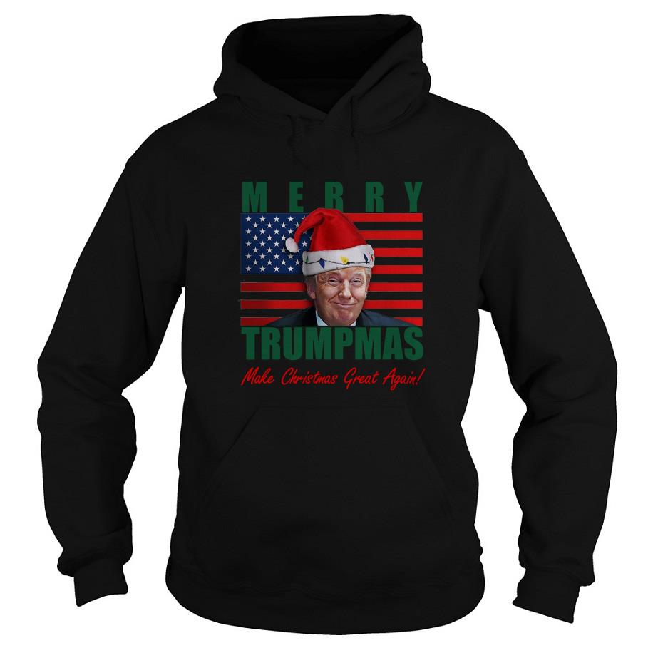 Trump Merry Trumpmas Make Christmas Great Again Hoodie SFA