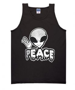 alien peace tank top SFA