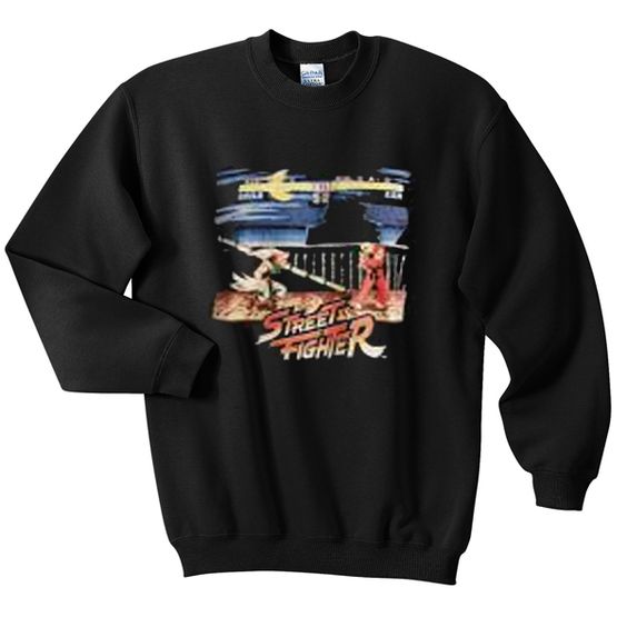 street fighter sweatshirt SFA
