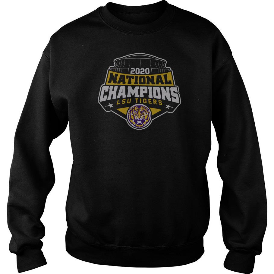 2020 National Champions LSU Tigers Sweatshirt SFA