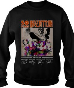 50 Years Of Led Zeppelin Signatures Sweatshirt SFA
