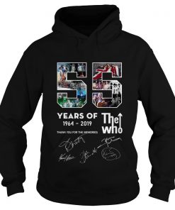 55 Years Of The Who Thank You For The Memories Signature Hoodie SFA