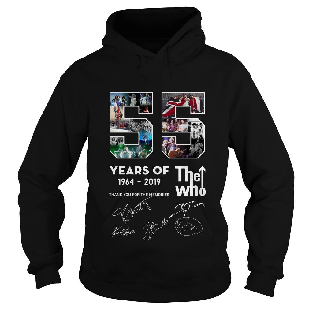 55 Years Of The Who Thank You For The Memories Signature Hoodie SFA