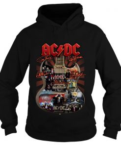 AC DC Guitar signatures Hoodie SFA