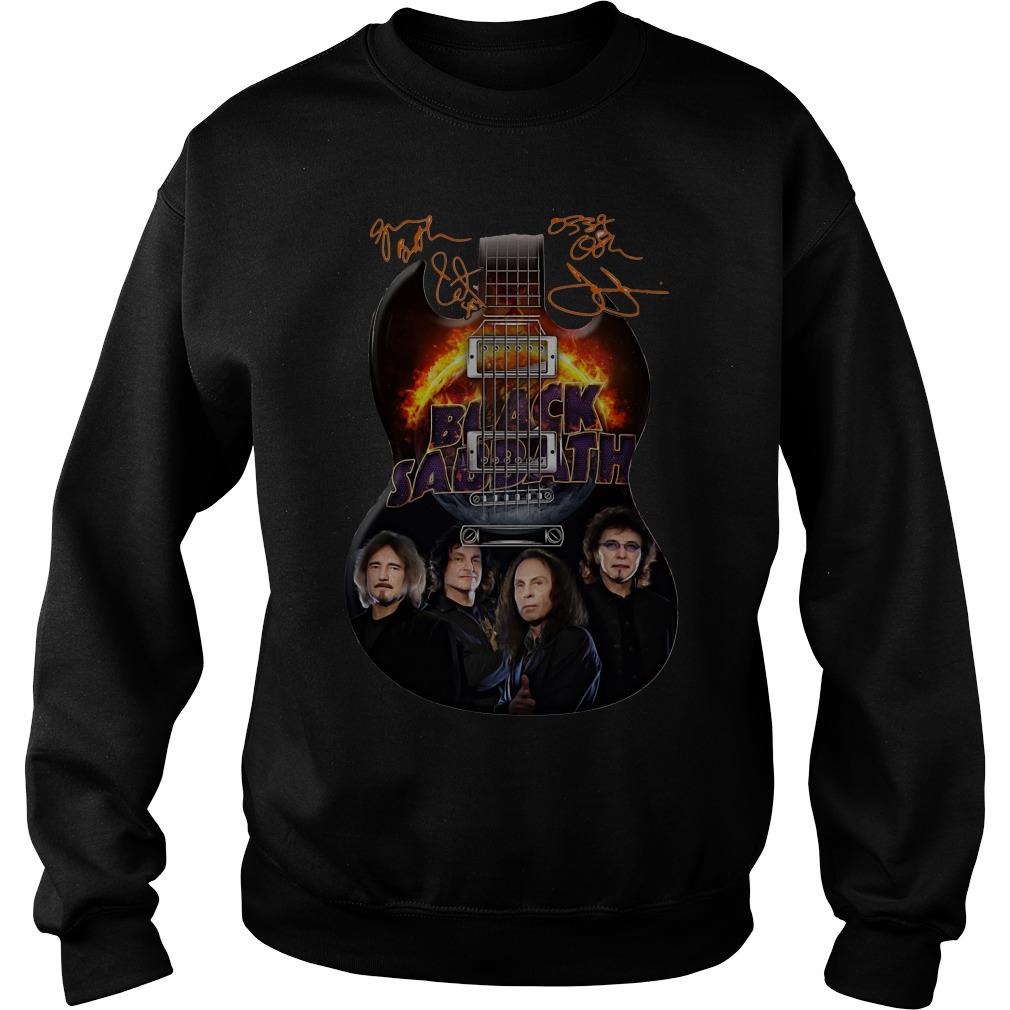 Black Sabbath Guitarist Signatures Sweatshirt SFA
