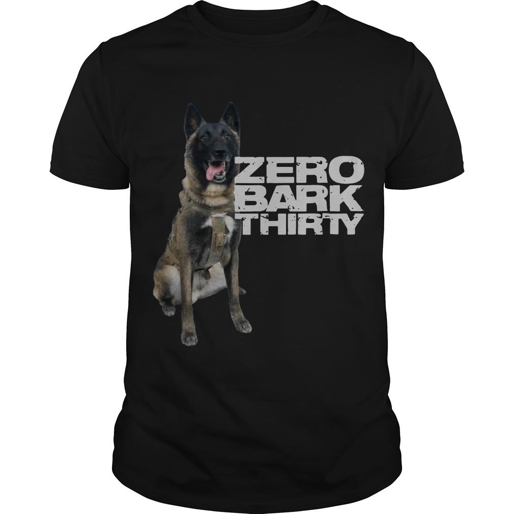 Conan Military Hero Dog zero bark thirty T shirt SFA