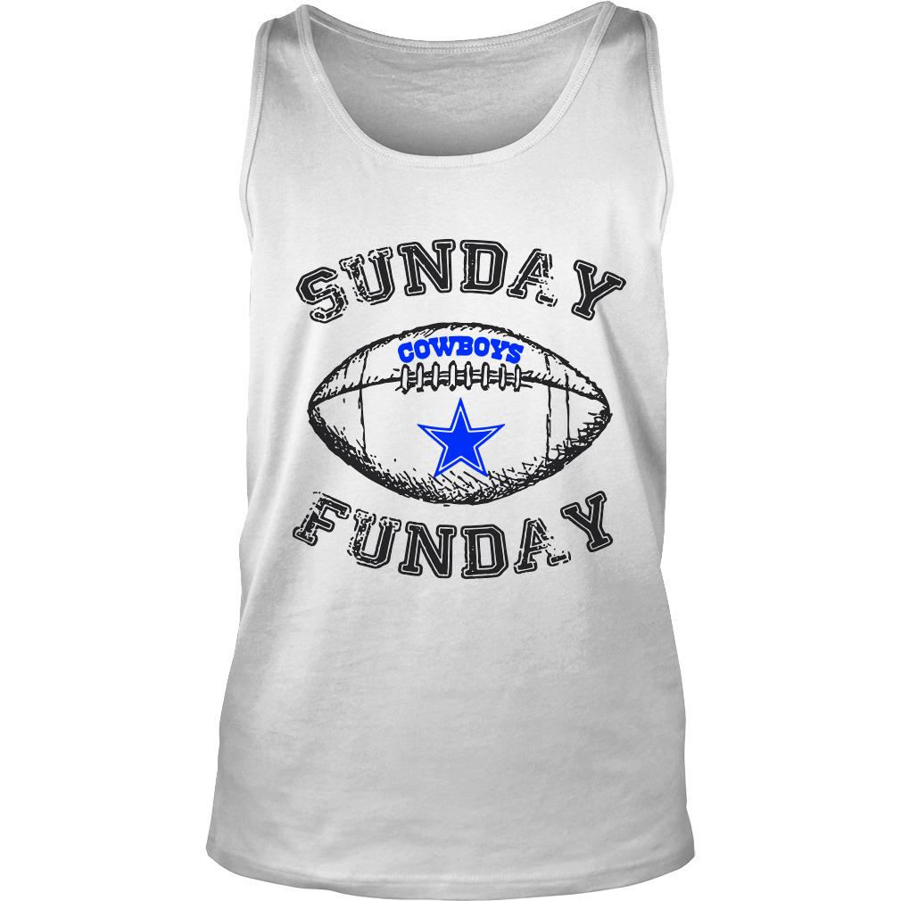 Dallas Cowboys Sunday Funday Tank Top SFA