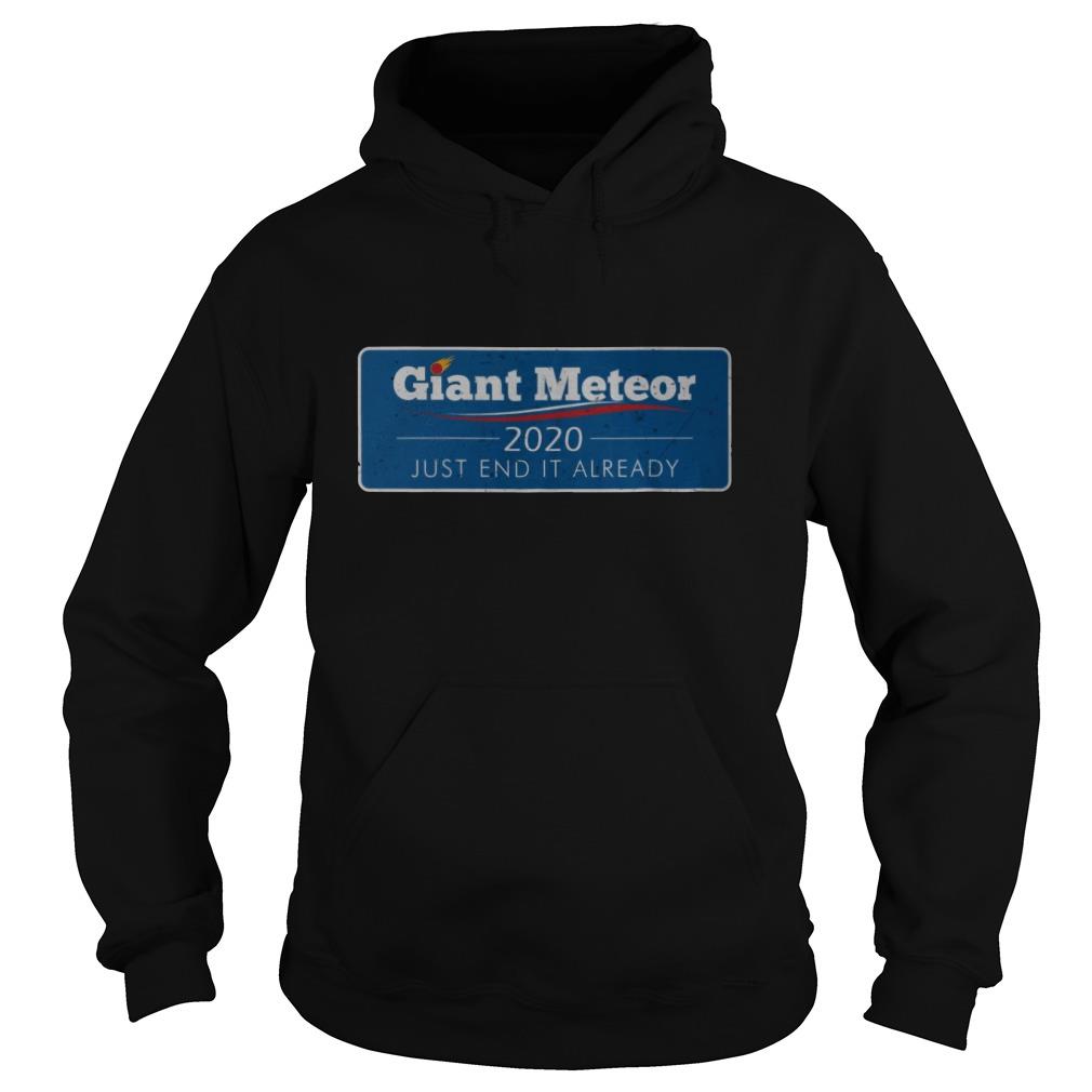 Giant Meteor 2020 Just End It Already Hoodie SFA