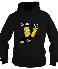 Homer Simpson Five Finger Death Punch Hoodie SFA