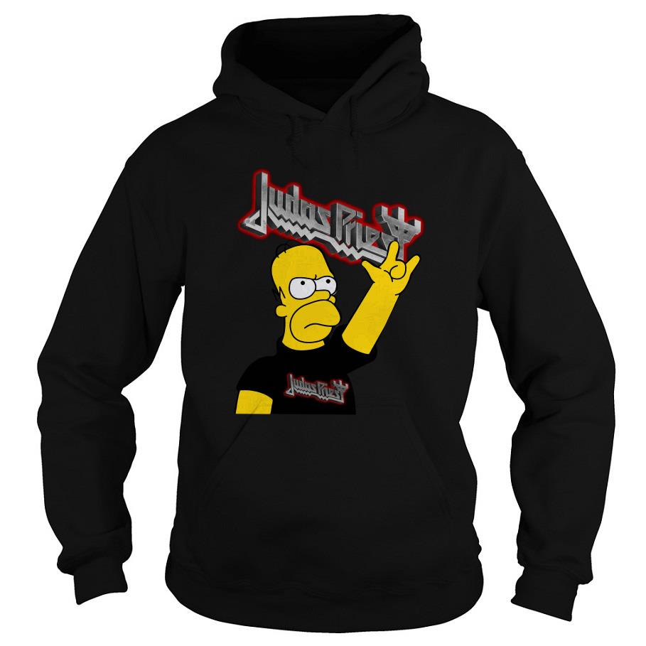 Homer Simpson Judas Priest Hoodie SFA
