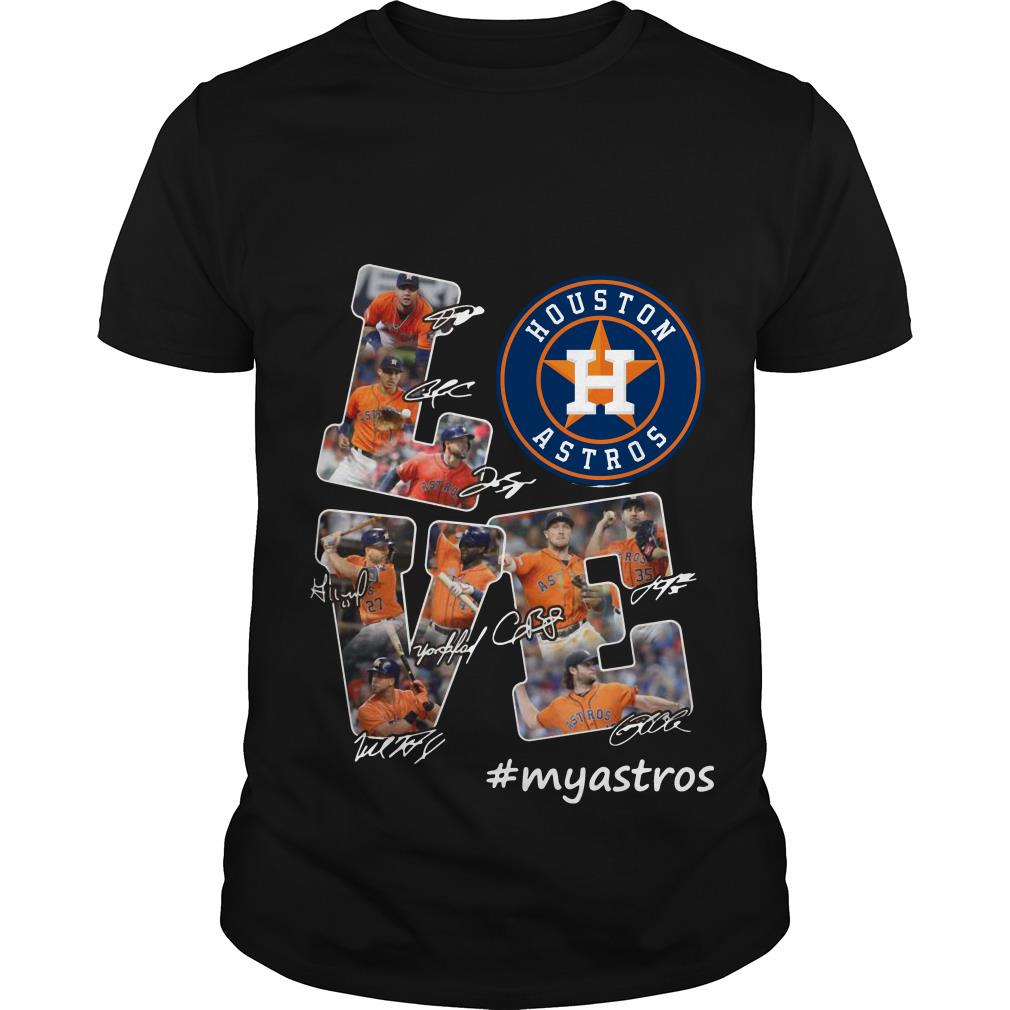 Houston Astros Love ‘myastros Signatures T shirt SFA