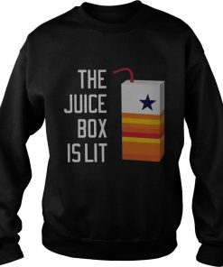 Houston astros the juice box is lit Sweatshirt SFA