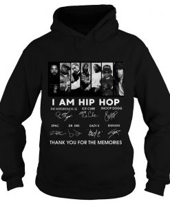 I Am Hip Hop Thank You For The Memories Signatures Hoodie SFA