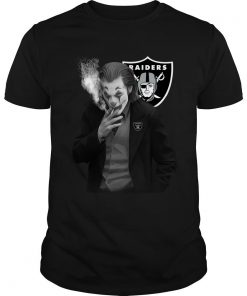 Joker Ha Ha Ha Oakland Raiders T Shirt SFA