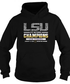 LSU Cfp National Champions Lsu Tigers Hoodie SFA