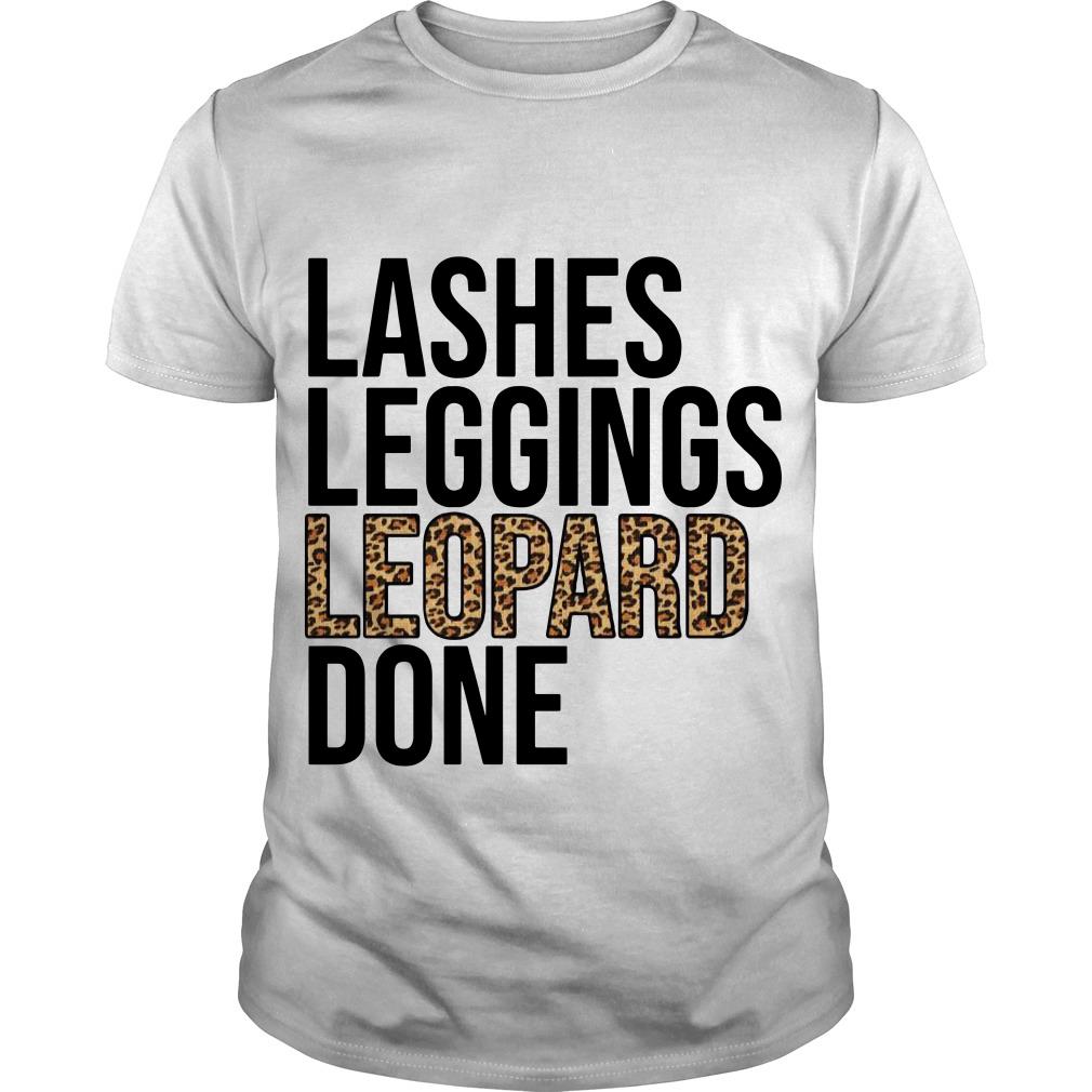Lashes Leggings Leopard Done T shirt SFA