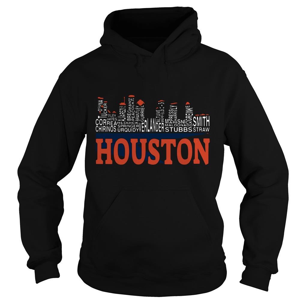 List Name Houston City Hoodie SFA