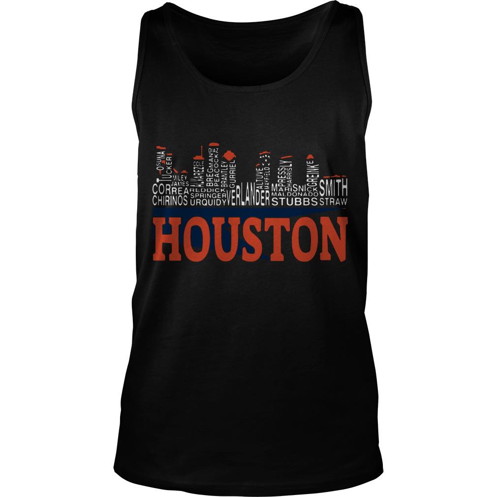 List Name Houston City Tank Top SFA