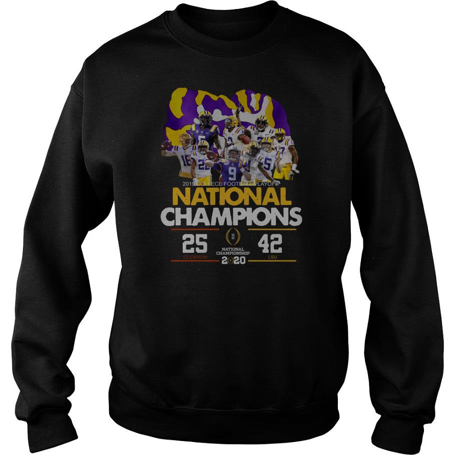 Lsu Tigers 2019 College Football Playoff National Champions Sweatshirt SFA