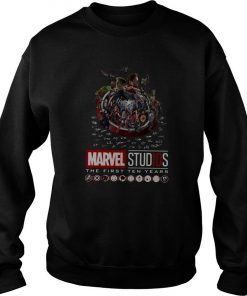Marvel Studios The First Ten Years All Characters Sweatshirt SFA