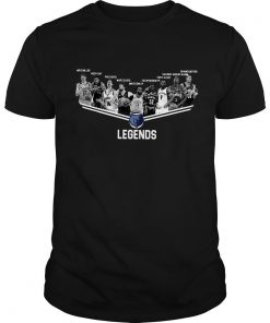 Memphis Grizzlies Legends Players Signature T Shirt SFA