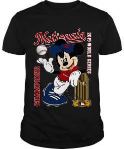 Mickey Mouse Washington Nationals 2019 World Series Champions T Shirt SFA