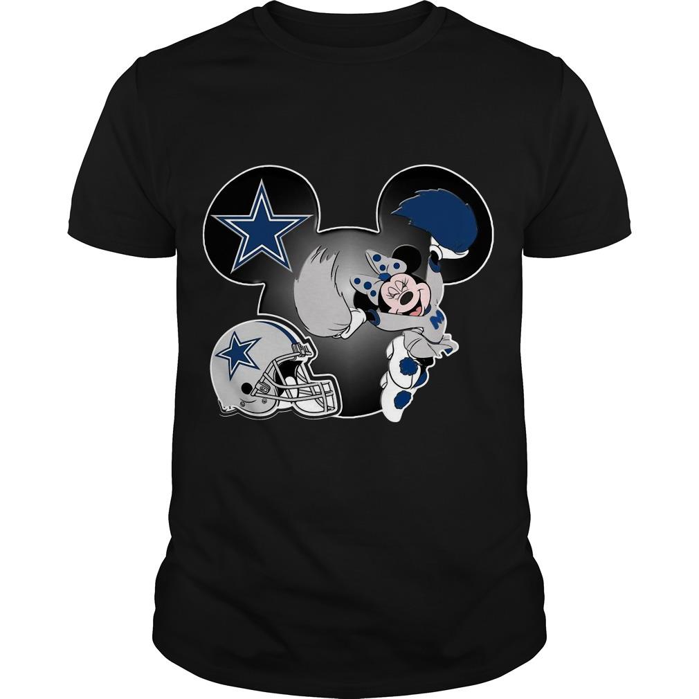 Minnie Mouse Representing The Cowboys T shirt SFA