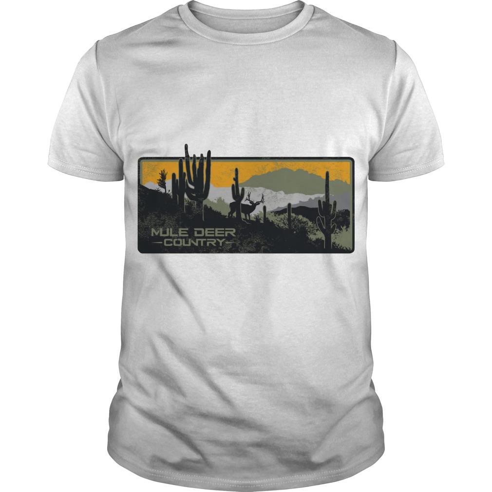 Mule Deer Country Desert T Shirt SFA