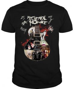 My Chemical Romance Guitar Signature T Shirt SFA
