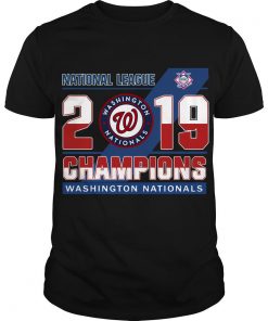National League 2019 Washington Nationals Champions T Shirt SFA