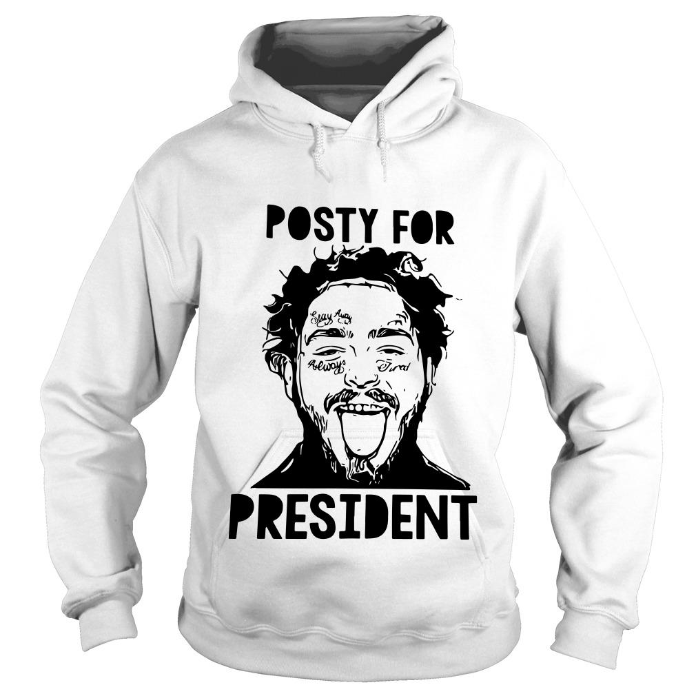 Post Malone Posty For President Hoodie SFA